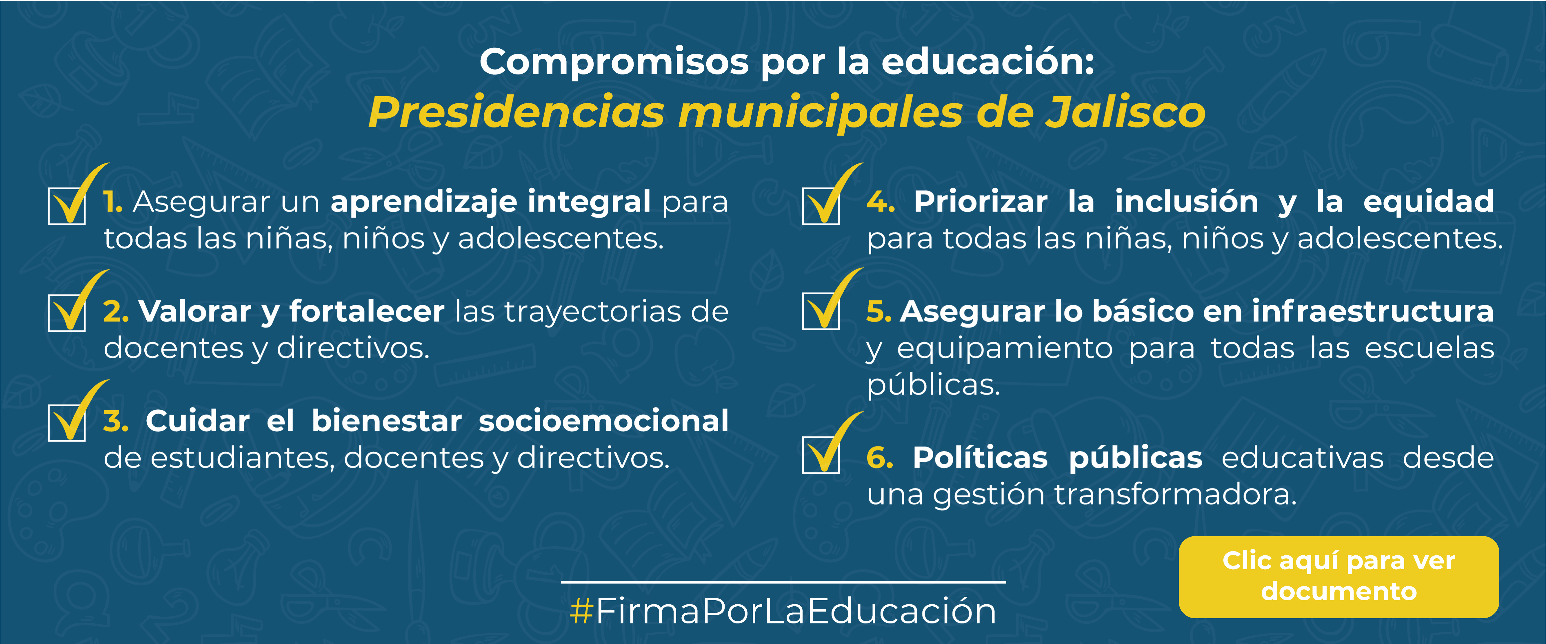 Compromisos por la educación alcaldes